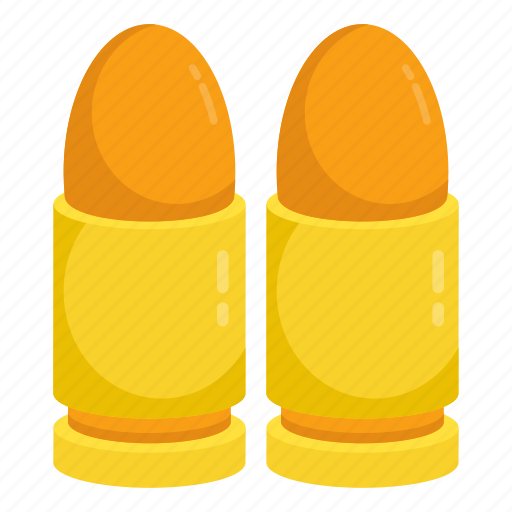 Bullets, ammunition, cartridge, ammo, armament icon - Download on Iconfinder