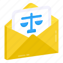 justice mail, law mail, email, correspondence, letter