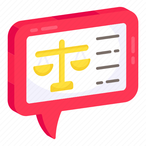 Law chat, communication, conversation, discussion, negotiation icon - Download on Iconfinder