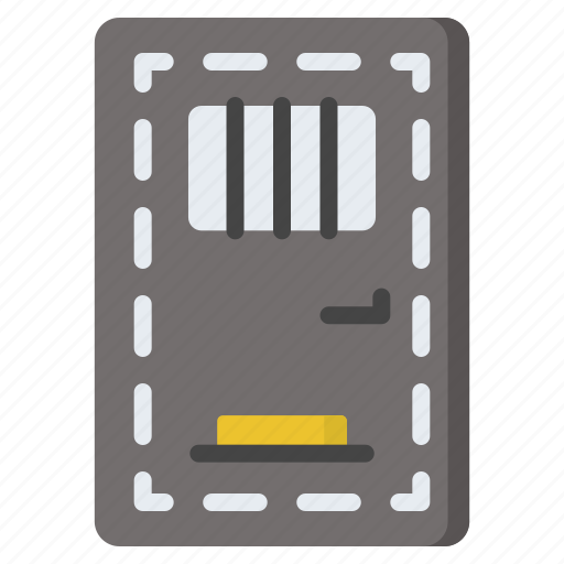 Door, jail, prison, prisoner icon - Download on Iconfinder