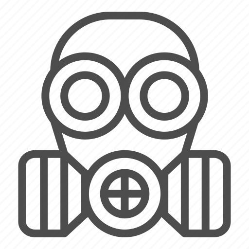 Breathing, mask, chemistry, filter, glass, rubber, healthcare icon - Download on Iconfinder