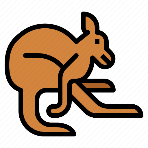 Kangaroo, animal, mammal, wallaby, macropus icon - Download on Iconfinder