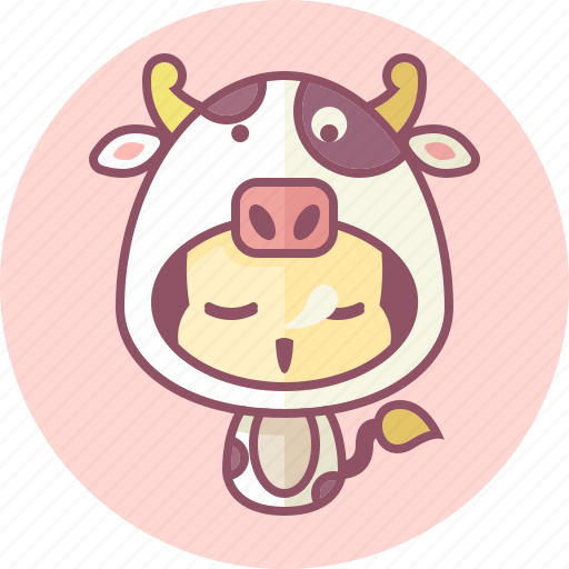 Animal, avatar, costume, cow, cute, kawai icon - Download on Iconfinder