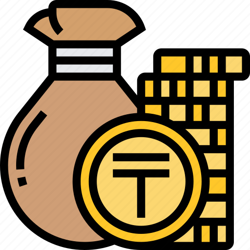 Tenge, kazakhstan, money, financial, economic icon - Download on Iconfinder