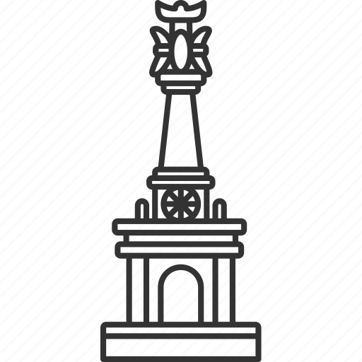 Monument, kazakhstan, landmark, tower, capital icon - Download on Iconfinder