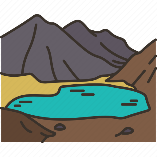 Almaty, lake, nature, mountain, landscape icon - Download on Iconfinder