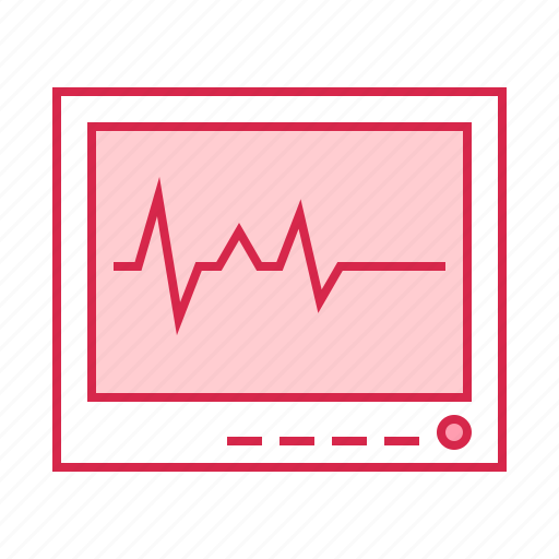 Cardiogram, device, ecg, medical, monitor icon - Download on Iconfinder
