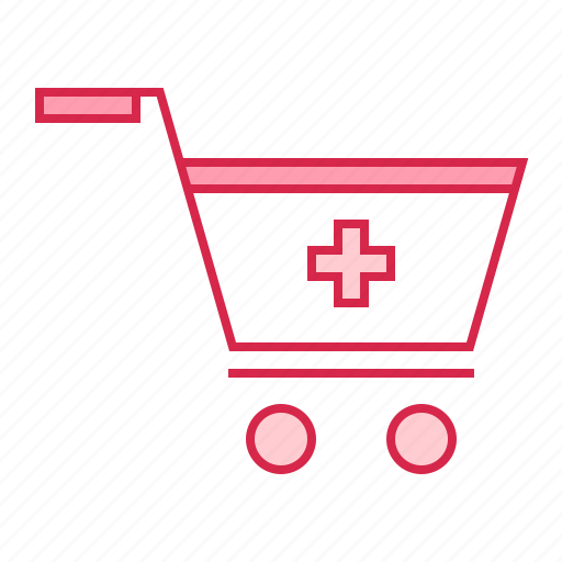 Cart, healthcare, medicine, pharmacy, shopping icon - Download on Iconfinder