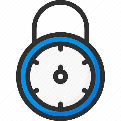 Lock, padlock, password, rotate, security icon - Download on Iconfinder