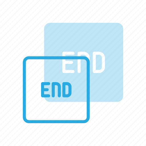 End, keyboard, type icon - Download on Iconfinder