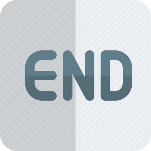 End icon - Download on Iconfinder on Iconfinder