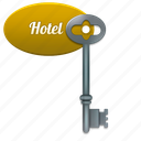 guest, hotel, key