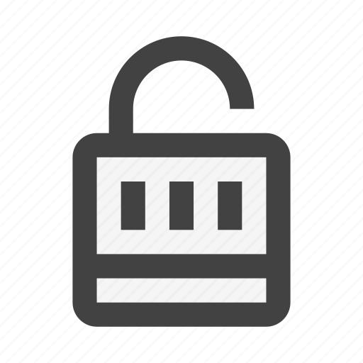 Lock, open, password, protection, secure, security icon - Download on Iconfinder