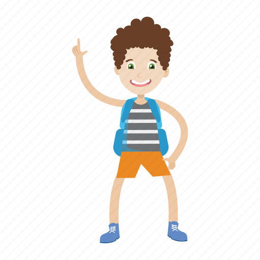 Boy, cartoon, character, kid icon - Download on Iconfinder