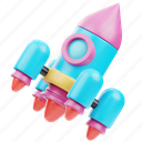 rocket, toy, spaceship, child, startup, missile, spacecraft, kid, launch 
