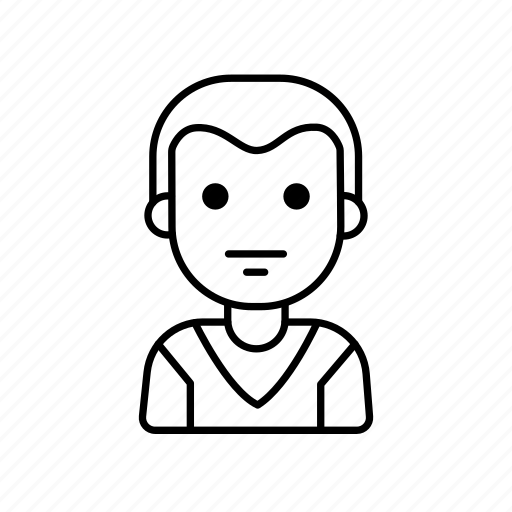 Kid, boy, line, icon, male icon - Download on Iconfinder