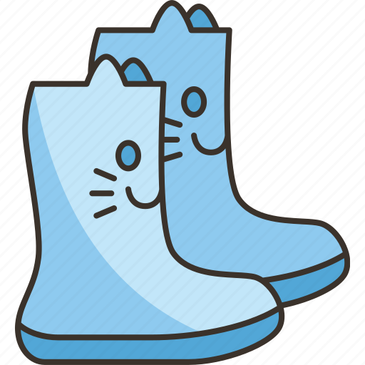 Boots, shoes, rubber, waterproof, rain icon - Download on Iconfinder