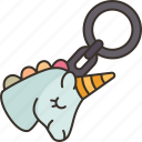 keychain, unicorn, cute, decorative, accessory
