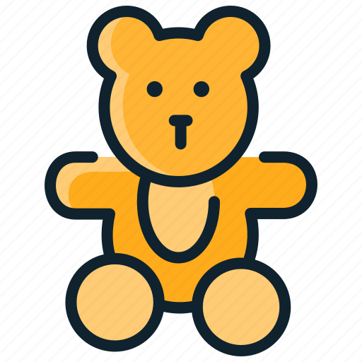 Animal, baby, bear, cute, teddy icon - Download on Iconfinder