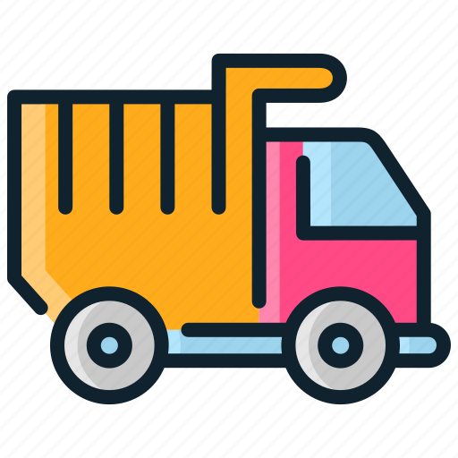 Shipping, toys, transportation, truck, vehicle icon - Download on Iconfinder