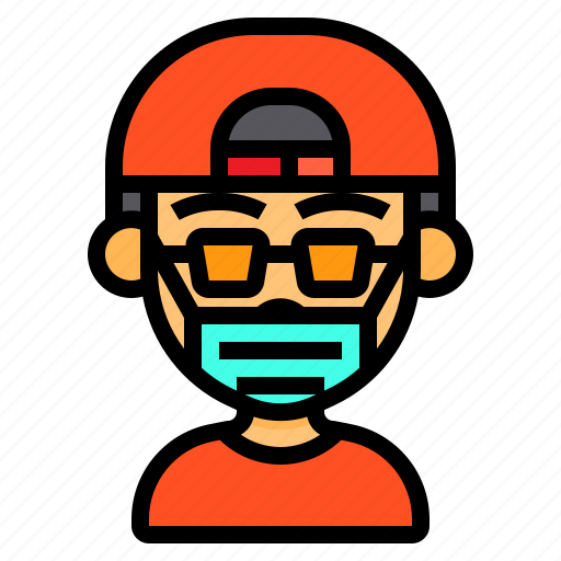 Boy, eyeglasses, child, youth, avatar icon - Download on Iconfinder