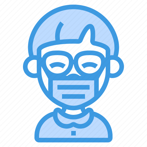 Boy, youth, eyeglasses, kid, avatar icon - Download on Iconfinder