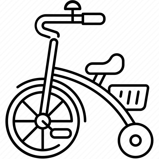 Bicycle, bike, child, kid, transport, tricycle, vehicle icon - Download on Iconfinder