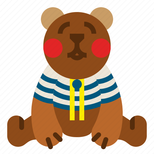 Animal, bear, child, cute, doll, teddy, toy icon - Download on Iconfinder