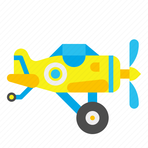 Aeroplane, aircraft, airplane, airport, fly, plane, toy icon - Download on Iconfinder