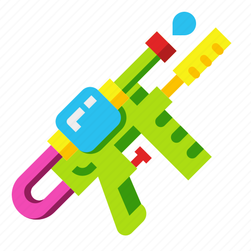 Beach, child, gun, spray, summer, toy, watergun icon - Download on Iconfinder