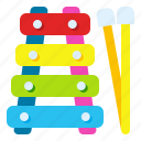 melody, music, play, song, sound, toy, xylophone