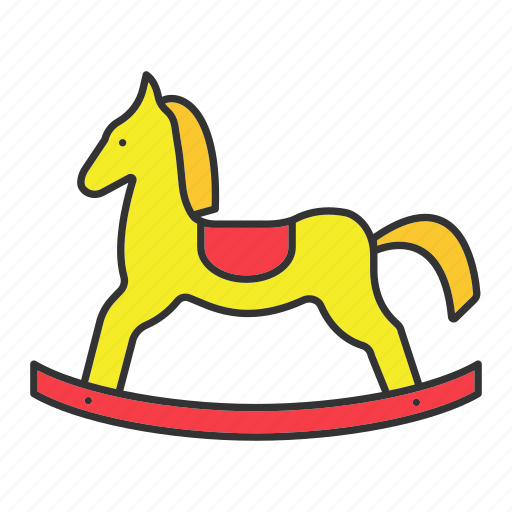 Child, game, horse, kid, play, rocking, toy icon - Download on Iconfinder