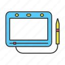 board, child, drawing, magnetic, pen, tablet, toy