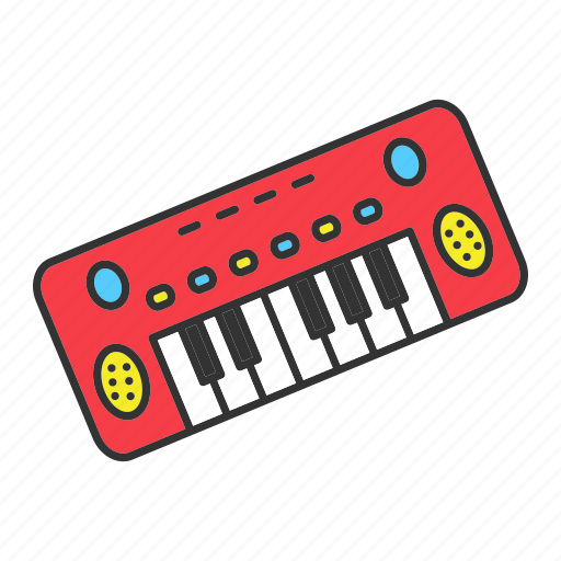 Child, instrument, kid, musical, piano, play, toy icon - Download on Iconfinder