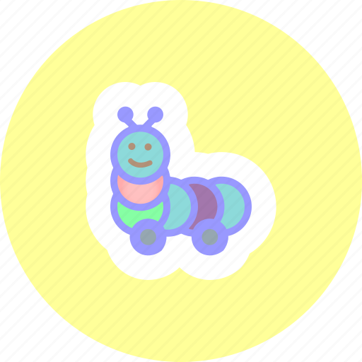 Caterpillar, game, toy, toys icon - Download on Iconfinder