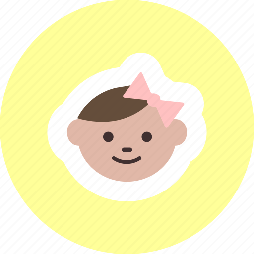 Avatar, baby girl, female, girl icon - Download on Iconfinder
