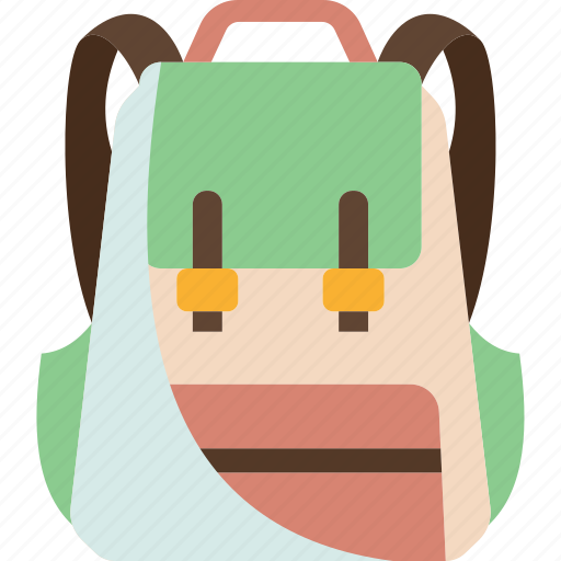 Bag, school, student, childhood, backpack icon - Download on Iconfinder