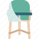 chair, baby, seat, stool, furniture