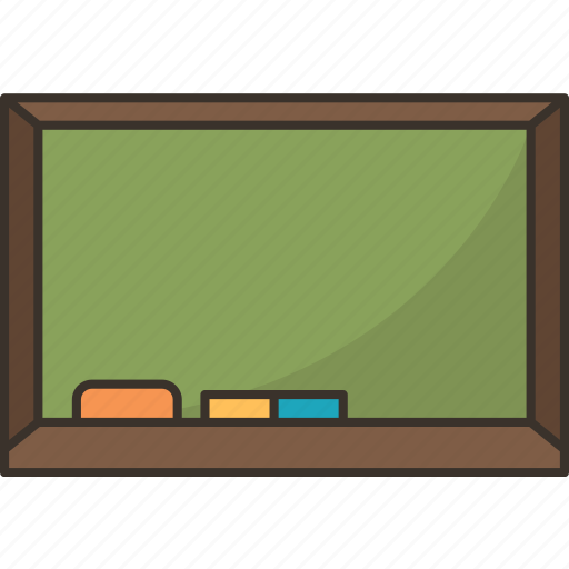 Blackboard, chalkboard, classroom, school, education icon - Download on Iconfinder
