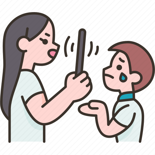 Teacher, punishing, lesson, school, serious icon - Download on Iconfinder