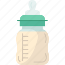 bottle, baby, milk, feed, toddler