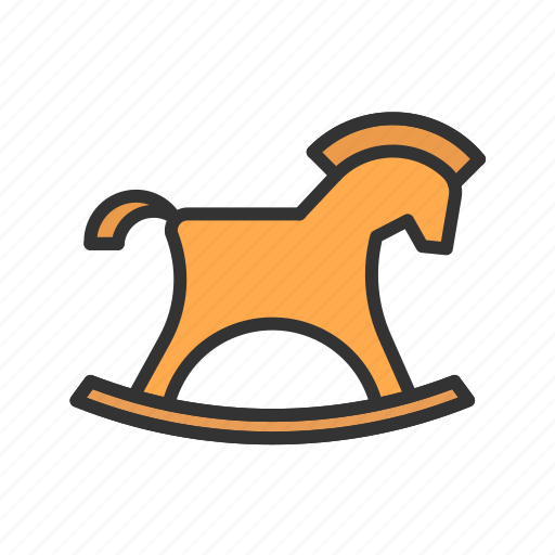 Horse toy, equestrian, riding, racing, child, horseback, rocking icon - Download on Iconfinder
