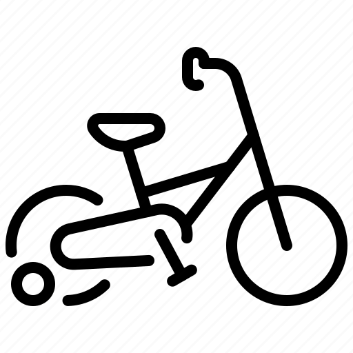 Tricycle, bike, children, gross, motor, skills, transportation icon - Download on Iconfinder