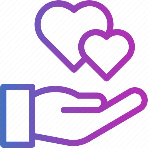 Solidarity, heart, hand, charity, love icon - Download on Iconfinder