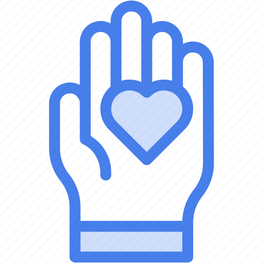 Give, heart, provide, charity, hand icon - Download on Iconfinder