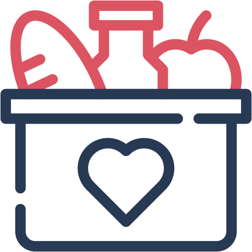 Food, donation, charity, love, donate icon - Free download