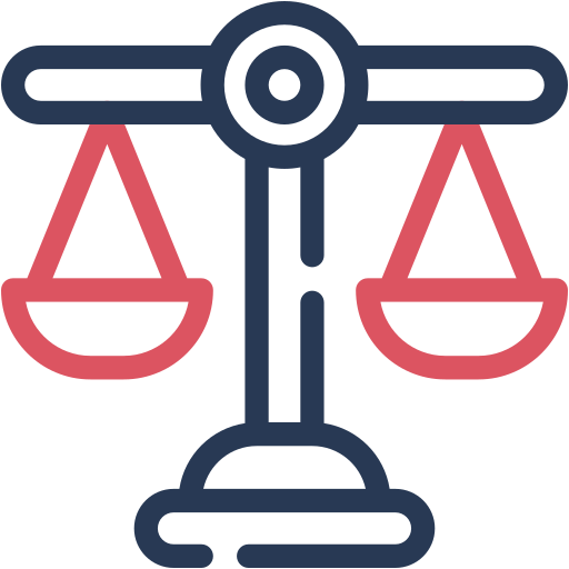 Balance, justice, law, equality, scales, judge icon - Free download