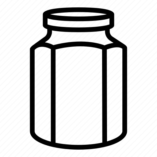 Bottle, cooking, food, jam, jam jar, jar, kitchen icon - Download on Iconfinder