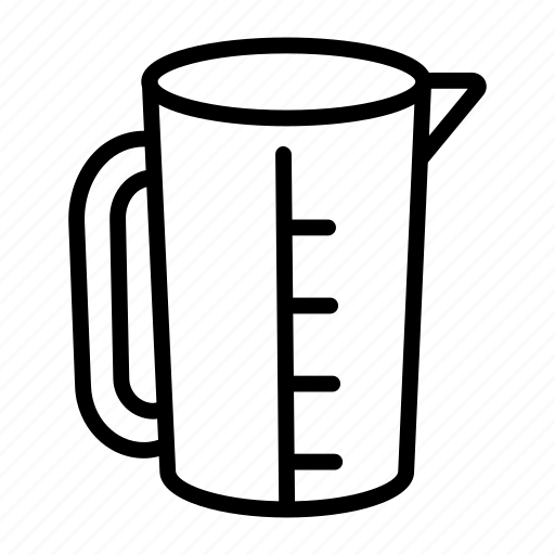House appliances, jug, measure, measure jug, measuring, vase, water icon - Download on Iconfinder