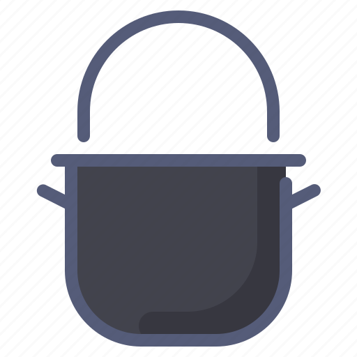 Cauldron, kitchen, pot, soup, stew icon - Download on Iconfinder